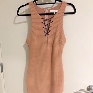 Light Pink Bodycon Dress